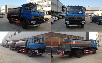 兩個(gè)加油機(jī)后置的東風(fēng)加油車圖片